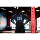 Kép 4/7 - Gorilla Wear Athlete T-shirt 2.0 William Bonac (fekete/navy kék)