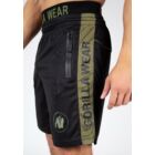 Kép 1/9 - Gorilla Wear Atlanta Shorts (fekete/zöld)