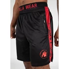 Kép 1/9 - Gorilla Wear Atlanta Shorts (fekete/piros)