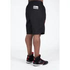 Kép 7/8 - Gorilla Wear Augustine Old School Shorts (fekete/piros)