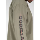 Kép 5/7 - Gorilla Wear Boise Oversized Long Sleeves (army zöld)