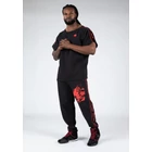 Kép 9/13 - Gorilla Wear Buffalo Old School Workout Pants (fekete/piros)
