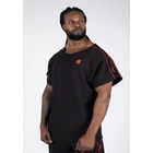 Kép 1/8 - Gorilla Wear Buffalo Old School Workout Top (fekete/piros)