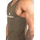 Kép 3/6 - Gorilla Wear Carter Stretch Tank Top (army zöld)
