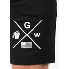 Kép 5/7 - Gorilla Wear Cisco Shorts (fekete/fehér)