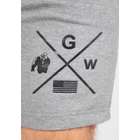 Kép 5/7 - Gorilla Wear Cisco Shorts (szürke/fekete)