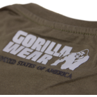 Kép 5/7 - Gorilla Wear Dakota Sleeveless T-Shirt (army zöld)
