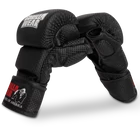 Kép 2/8 - Gorilla Wear Ely Mma Sparring Gloves (fekete/fehér)