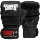 Kép 1/8 - Gorilla Wear Ely Mma Sparring Gloves (fekete/fehér)