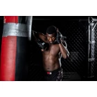 Kép 9/9 - Gorilla Wear Manton Mma Gloves - hüvelykujjal (fekete/fehér)