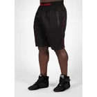 Kép 3/7 - Gorilla Wear Mercury Mesh Shorts (fekete/piros)