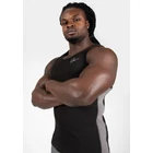Kép 6/7 - Gorilla Wear Richmond Rib Tank Top (fekete/szürke)