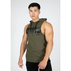 Kép 3/7 - Gorilla Wear Rogers Hooded Tank Top (army zöld)