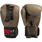 Kép 2/9 - Gorilla Wear Yeso Boxing Gloves (vintage barna)