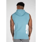 Kép 5/7 - Gorilla Wear Oswego S/l Hooded T-shirt (kék)