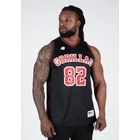 Kép 1/7 - Gorilla Wear San Mateo Jersey Tank Top (fekete/piros)