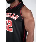 Kép 5/7 - Gorilla Wear San Mateo Jersey Tank Top (fekete/piros)