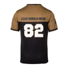 Kép 3/10 - Gorilla Wear Trenton Football Jersey (fekete/arany)