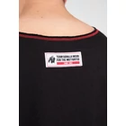 Kép 5/8 - Gorilla Wear Wallace Workout Top (fekete/piros)