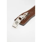 Kép 3/4 - Gorilla Wear 4 Inch Leather Lifting Lever Belt (barna)