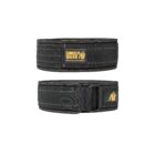 Kép 1/5 - Gorilla Wear 4 Inch Nylon Lifting Belt (fekete/arany)