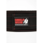 Kép 2/4 - Gorilla Wear 4 Inch Nylon Lifting Belt (fekete/piros)