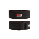 Kép 1/4 - Gorilla Wear 4 Inch Nylon Lifting Belt (fekete/piros)