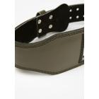 Kép 4/5 - Gorilla Wear 4 Inch Padded Leather Lifting Belt (army zöld)