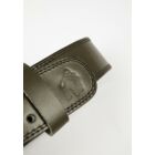 Kép 3/5 - Gorilla Wear 4 Inch Padded Leather Lifting Belt (army zöld)