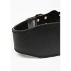 Kép 4/5 - Gorilla Wear 4 Inch Padded Leather Lifting Belt (fekete/piros)