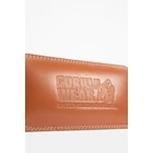 Kép 5/5 - Gorilla Wear 6 inch Padded Leather Lifting Belt (barna)