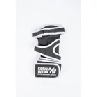 Kép 2/5 - Gorilla Wear Yuma Weight Lifting Workout Gloves (fekete/fehér)