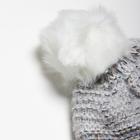 Kép 3/5 - Gorilla Wear Bellevue Beanie (fehér/szürke)