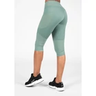 Kép 2/11 - Gorilla Wear Monroe Cropped Leggings (zöld)
