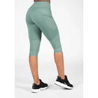 Kép 4/11 - Gorilla Wear Monroe Cropped Leggings (zöld)