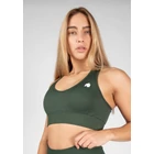 Kép 4/7 - Gorilla Wear Neiro Seemless Sport Bra (army zöld)
