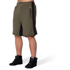 Kép 3/4 - Gorilla Wear Augustine Old School Shorts (army zöld)