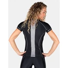 Kép 2/6 - Gorilla Wear Carlin Compression Short Sleeve Top (fekete/szürke)