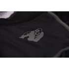 Kép 5/6 - Gorilla Wear Carlin Compression Short Sleeve Top (fekete/szürke)