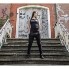 Kép 7/8 - Gorilla Wear Celina Drop Crotch Joggers (fekete)