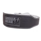 Kép 3/5 - Gorilla Wear 4 Inch Padded Leather Lifting Belt (fekete/szürke)