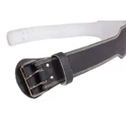 Kép 5/5 - Gorilla Wear 4 Inch Padded Leather Lifting Belt (fekete/szürke)