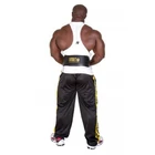 Kép 3/5 - Gorilla Wear 6 inch Padded Leather Lifting Belt (fekete/arany)