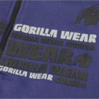 Gorilla Wear Bowie Mesh Zipped Hoodie (navy kék)