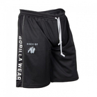 Kép 1/2 - Gorilla Wear Functional Mesh Shorts (fekete/fehér)
