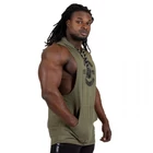 Kép 2/5 - Gorilla Wear Lawrence Hooded Tank Top (army zöld)