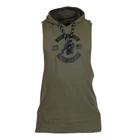 Kép 5/5 - Gorilla Wear Lawrence Hooded Tank Top (army zöld)