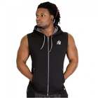 Kép 3/12 - Gorilla Wear Springfield Sleeveless Zipped Hoodie (fekete)