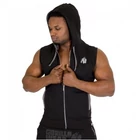 Kép 5/12 - Gorilla Wear Springfield Sleeveless Zipped Hoodie (fekete)