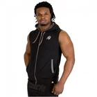 Kép 6/12 - Gorilla Wear Springfield Sleeveless Zipped Hoodie (fekete)